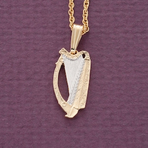 Pendentif pour harpe irlandaise, Coupe à la main irlandaise, 3/4 » de diamètre, ( #R 171B )