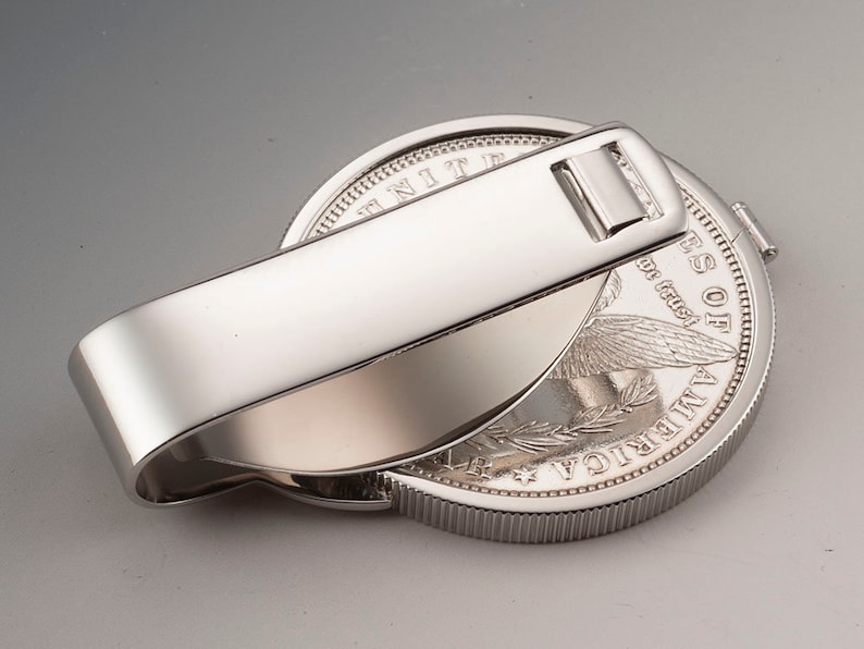 United States Silver Dollar Money Clip Morgan Dollar 1 | Etsy