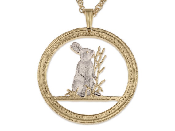 Sterling Silver 16th Birthday Rabbit Heart Charm Necklace -  Denmark