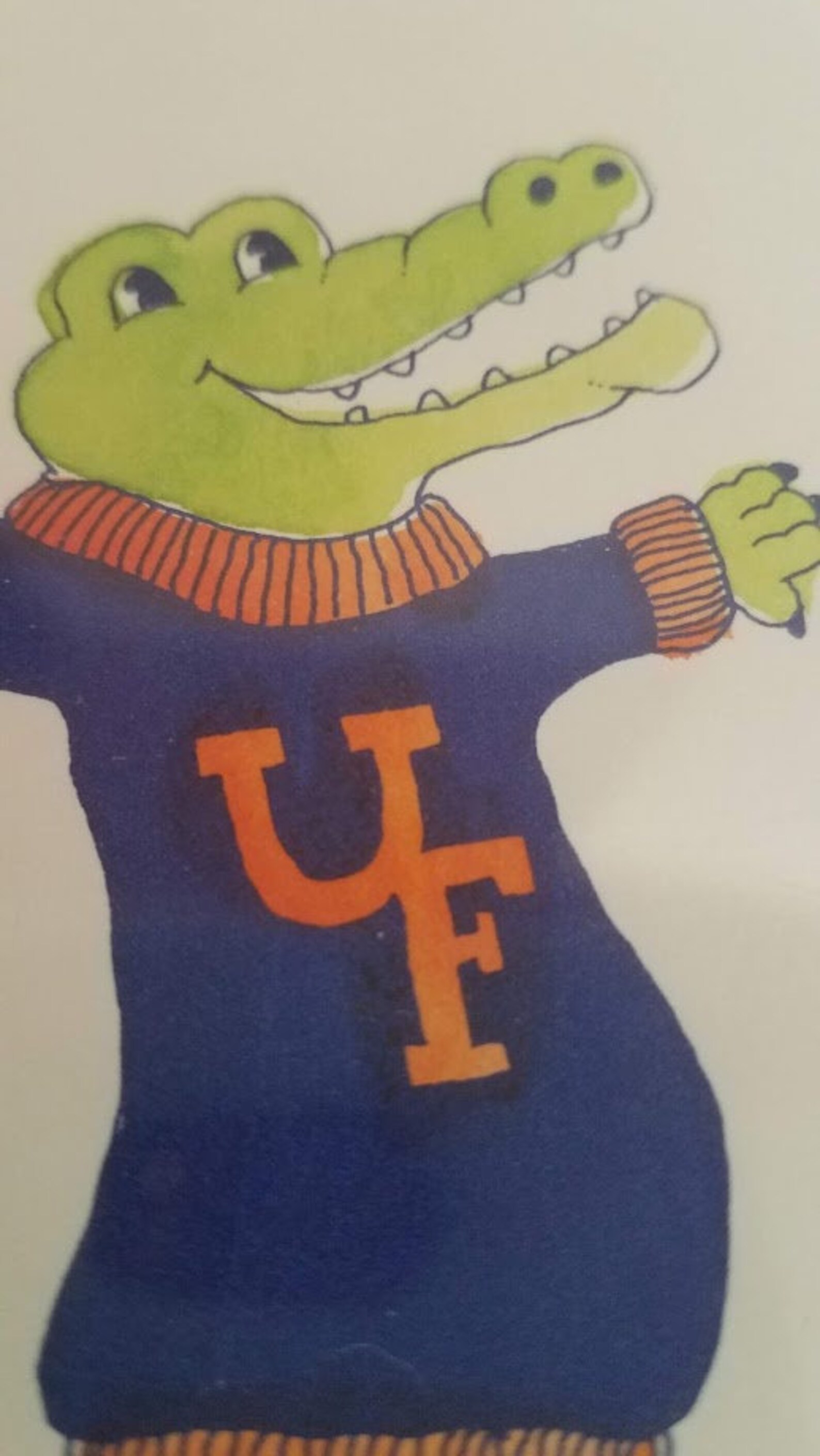 Vintage How About Them GATORS University of Florida Patsy Moore 1982 - Etsy