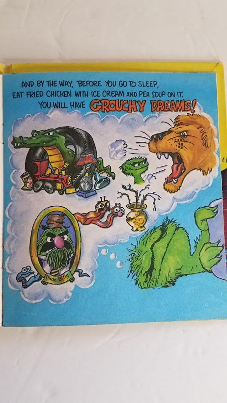 Sentence With Grouch How to Be a Grouch Vintage Children's Book - Etsy