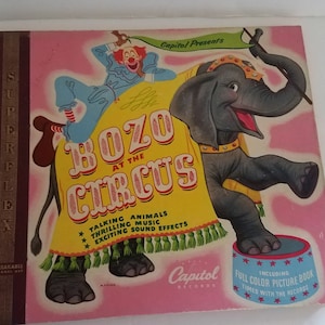 Vintage Bozo at the Circus