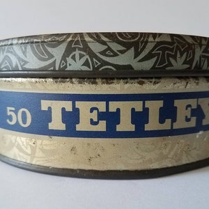 Tetley Lettering Vintage Tetley