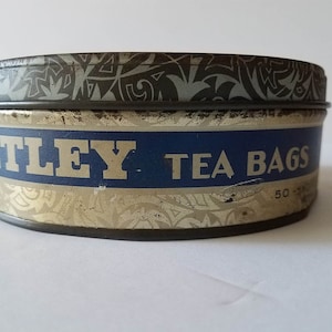 Tetley Lettering Vintage Tetley