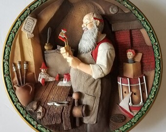 Santa's Workshop - Rockwell's Christmas Legacy - The Norman Rockwell Gallery 1992