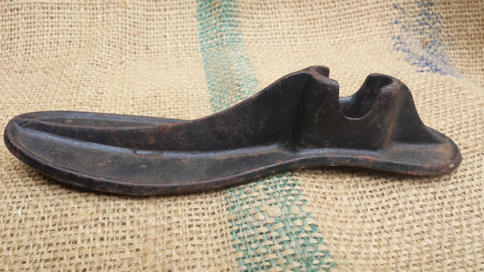 Old Cast Iron Shoe Mold Etsy