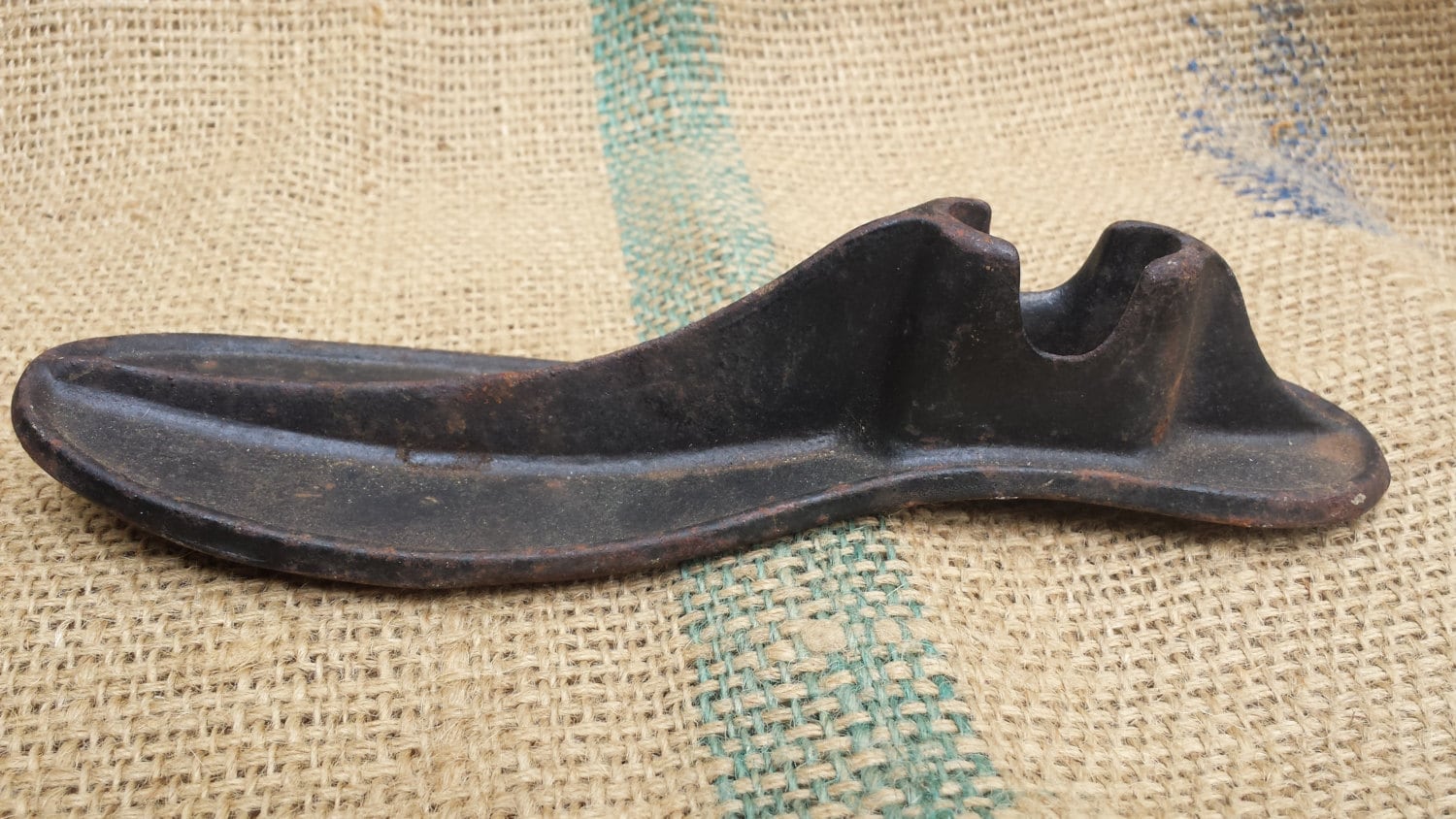 Old Cast Iron Shoe Mold Etsy