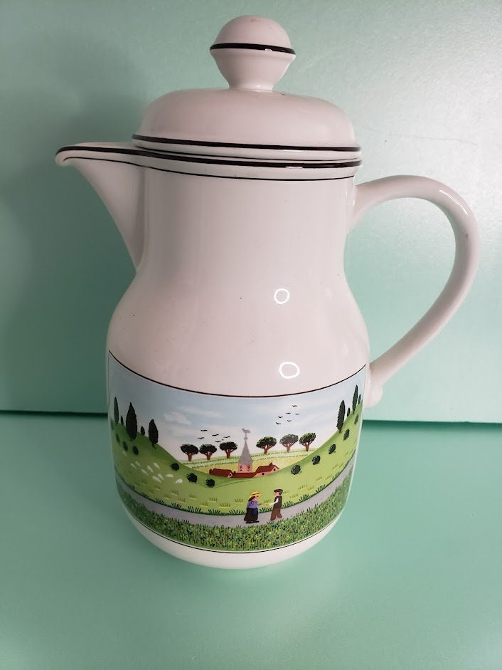 【高価値】 Villeroy and Etsy - Lid and Pot Coffee Naif Design Boch グラス・カップ・酒器