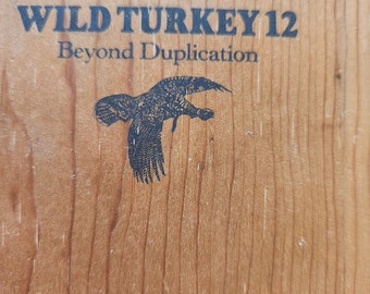 Wild Turkey 木製メモボード 非売品 【公式通販】