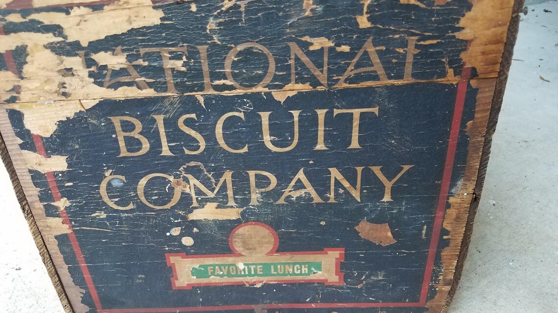 Vintage National Biscuit Company Also Known as NABISCO Etsy