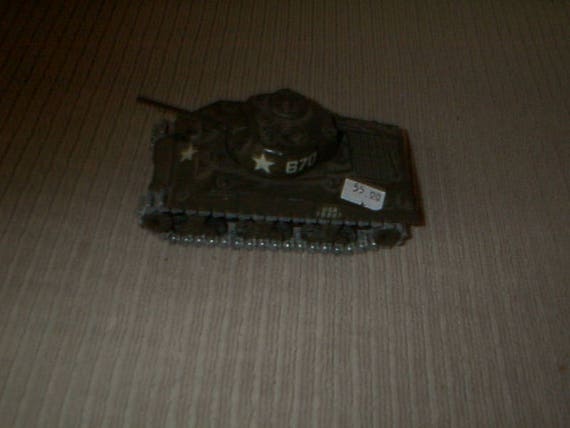 diecast sherman tank