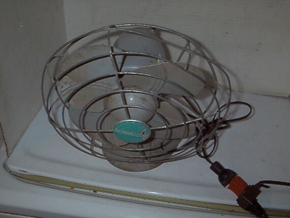 vintage table top fan