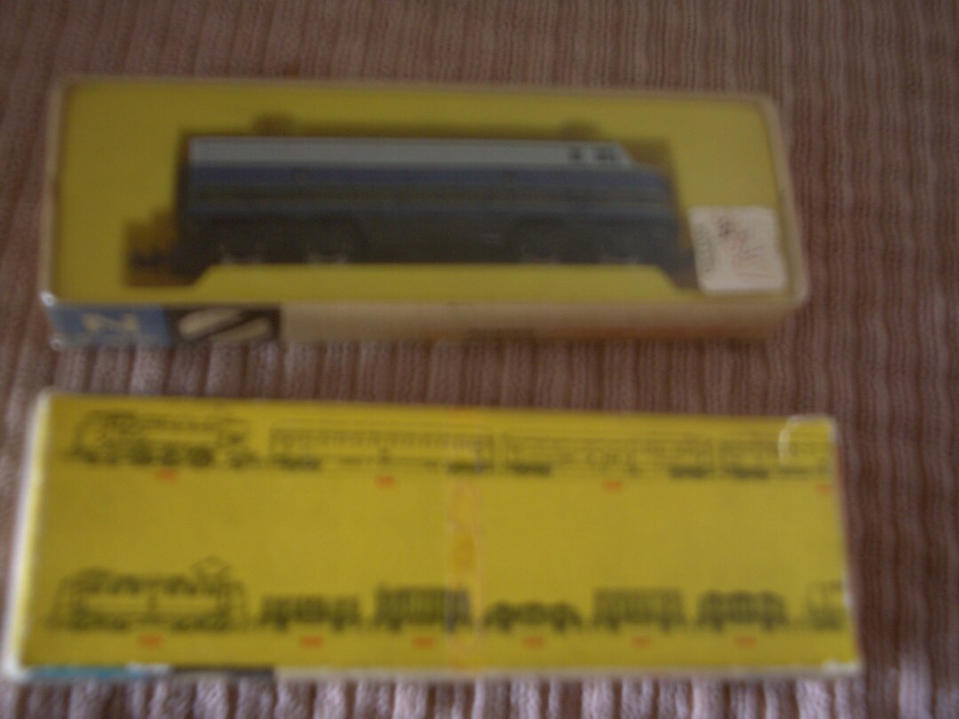 Pair of N Scale Train Engines Etsy