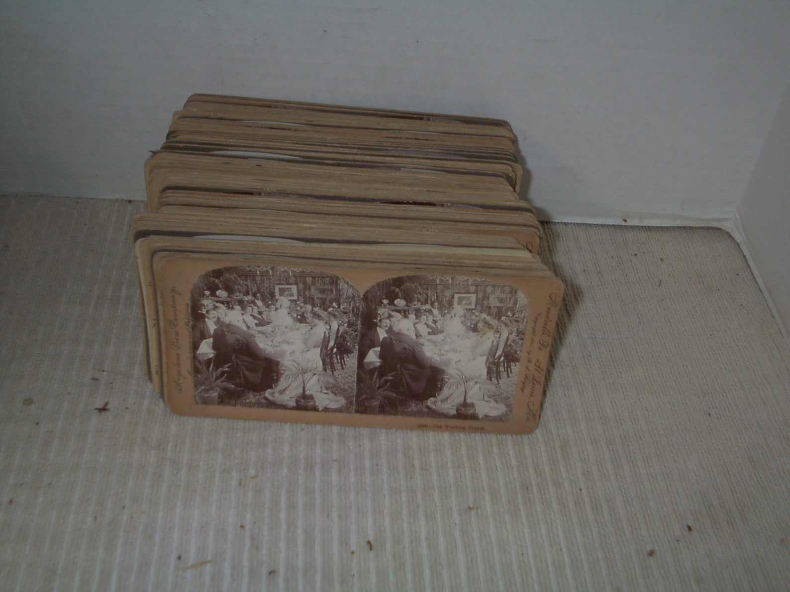 Antique Hand Held Stereo Viewer With Slides Etsy