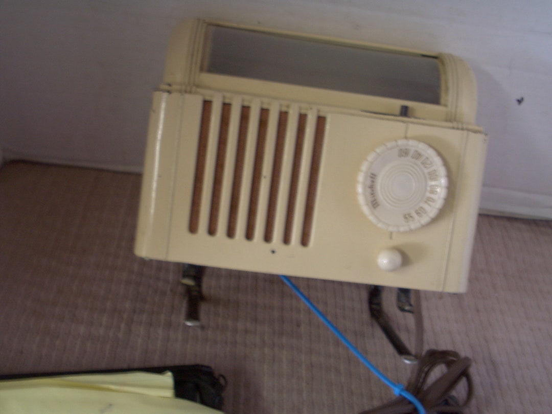 Antique Headboard Radio Etsy