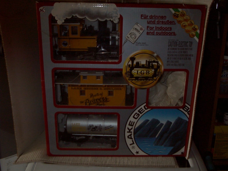 G Scale Lake George /&Boulder Train Set Mint