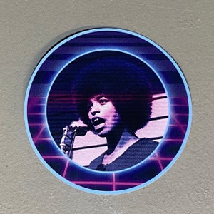 Angela Davis Sticker