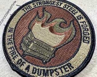 Dumpster Fire Morale Aufnäher / Patch