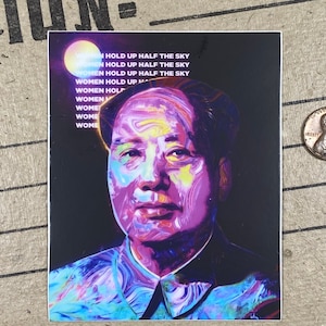Mao Zedong / Adesivo in vinile