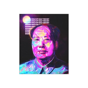 Mao Zedong Satin Poster (300gsm)