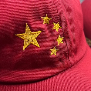 Embroidered Hat | Flag of China