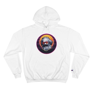 Karl Marx Outrun Champion Hoodie