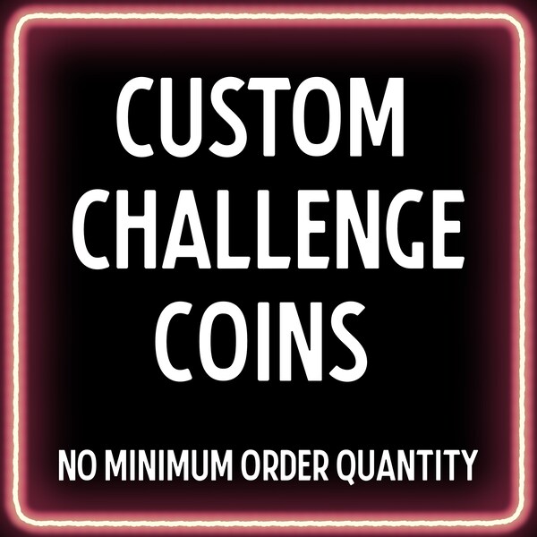 CUSTOM COINS | Design Fee | No Minimum Order Quantity