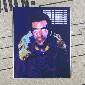 Deniz Gezmiş | ‘Damned Be Imperialism’ Vinyl Sticker