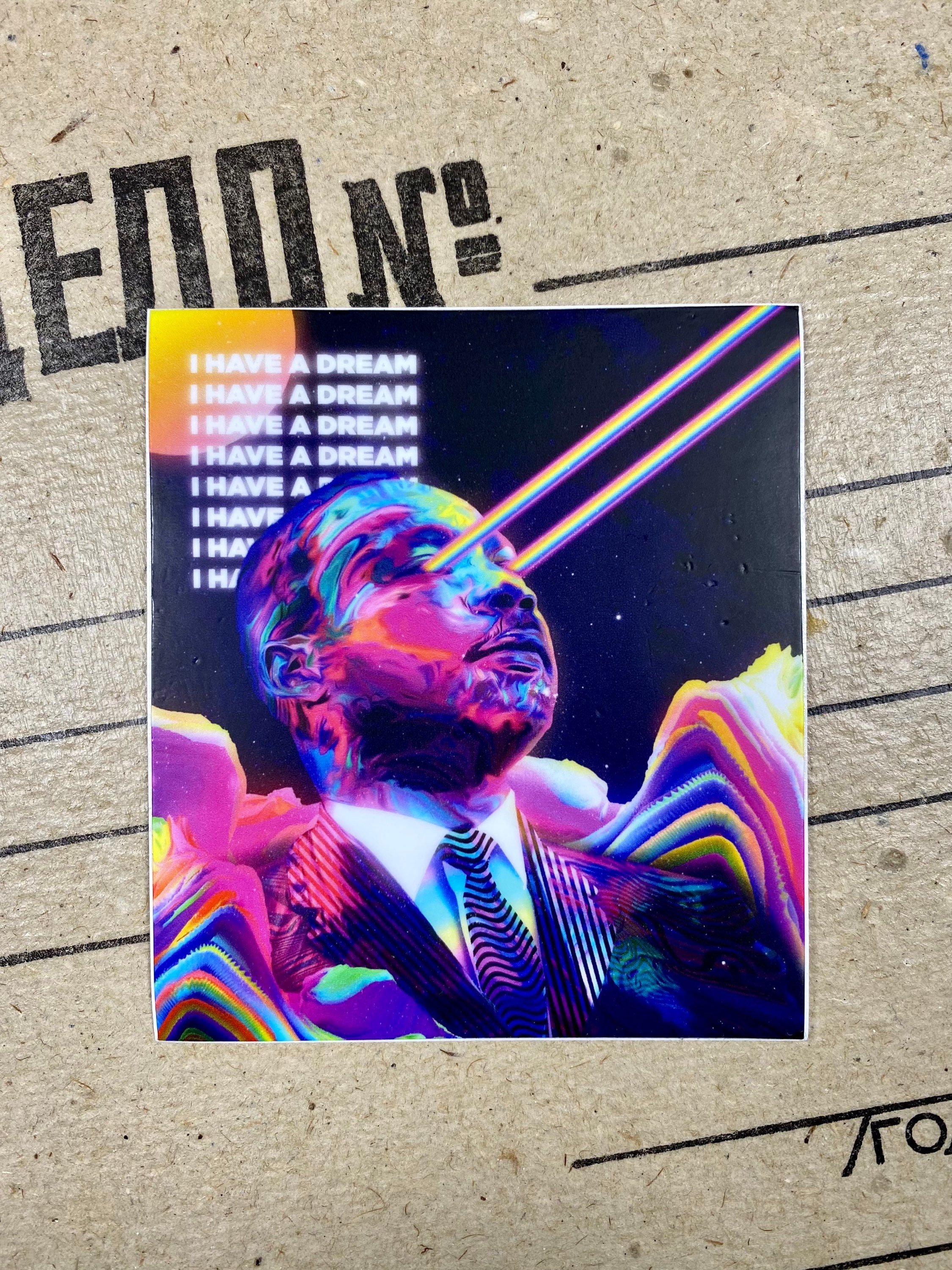 Mlk Stickers M.L.K. Jr. | ‘I Have A Dream’ Vinyl Sticker - Etsy