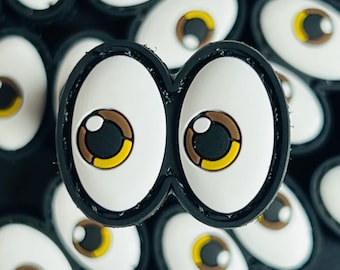 Suspicious Eye Emoji | 3D PVC Ranger Eye Patch