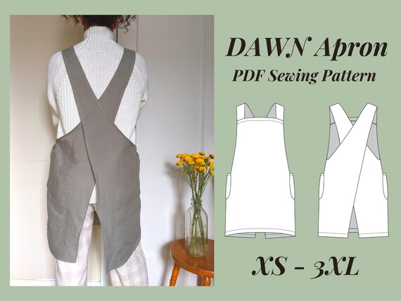 43+ Designs Cross Back Pinafore Apron Pattern