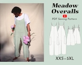 Overall Jumpsuit | Meadow Overalls PDF Digital Sewing Pattern