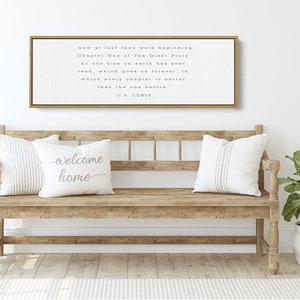 C.S. Lewis Quote,  The Last Battle Quote, Timeless Wisdom, Inspired Sayings