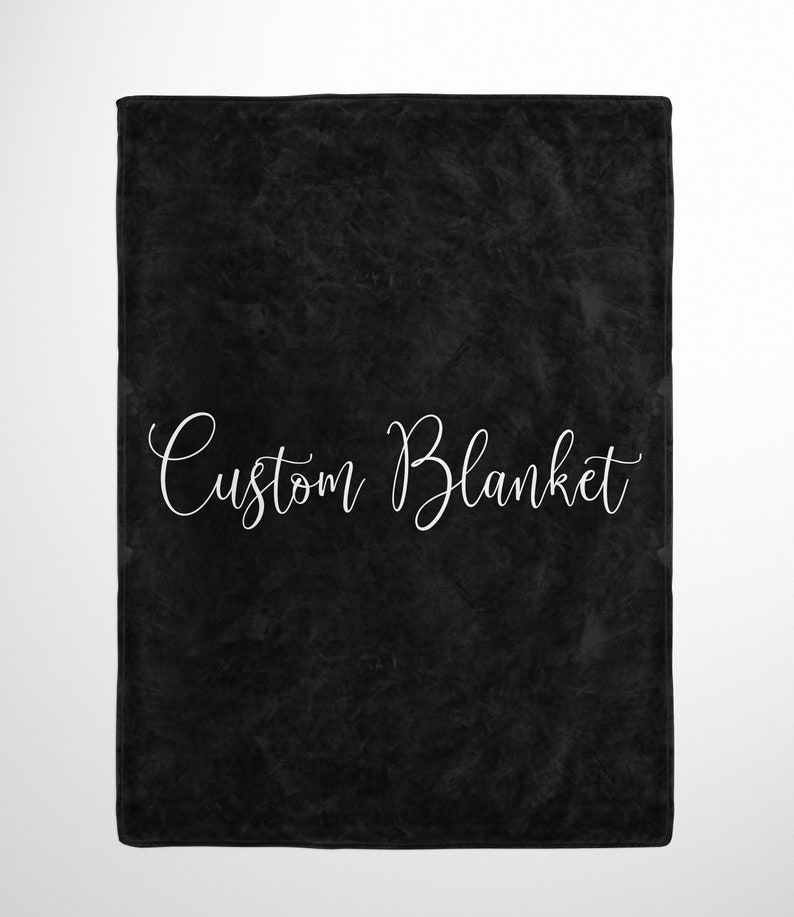 Custom Blanket Personalized Throw with Song Lyrics Wedding Etsy