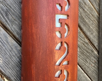 Address Number Wall Light Handmade Ceramic Weatherproof