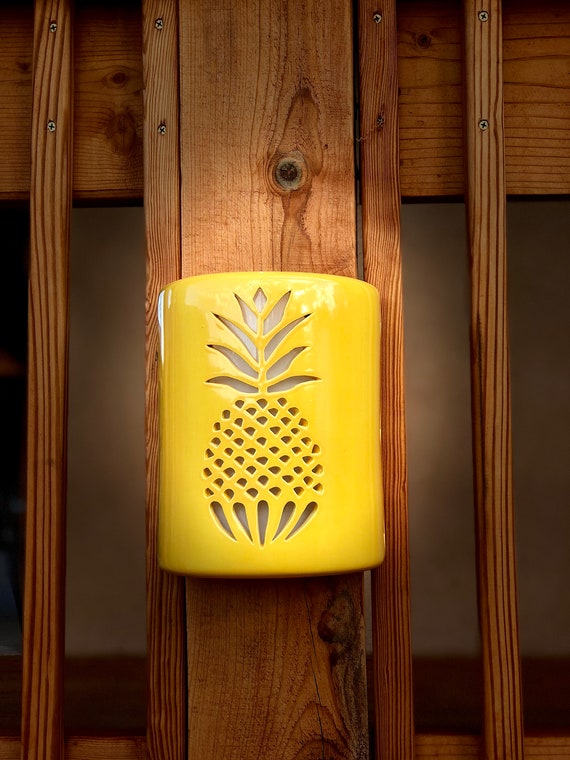 Pineapple Wall Sconce Outdoor Light Tropical Decor Image 0