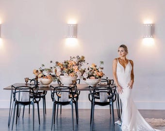 Ceramic Outdoor Wall Sconce – Diamonds Cutout Patio Light