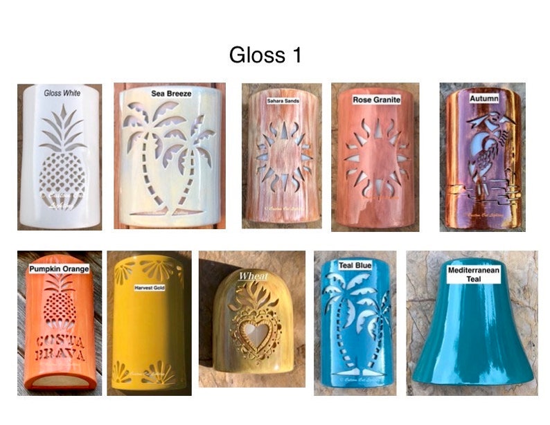 NIET TE KOOP Alleen ter online referentie Kleurenkaart keramische glazuren Gebakken keramische glazuren voor kleurkeuze afbeelding 2