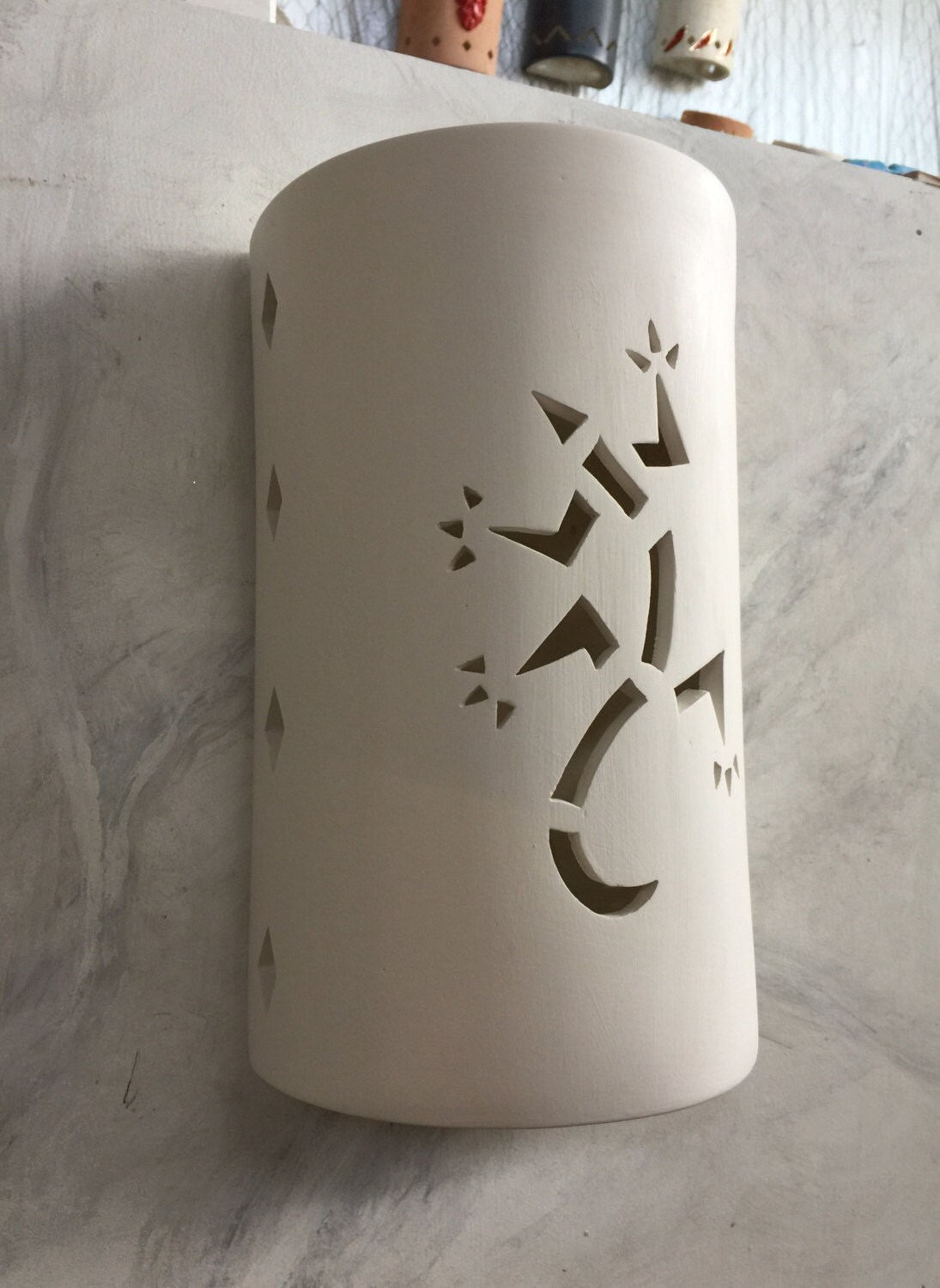 Southwestern Outdoor Gecko Wall Sconce Luz de pared exterior | Etsy