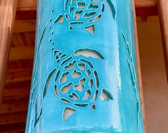 Two Turtles Exterior Wall Light - Coastal Nautical Lighting