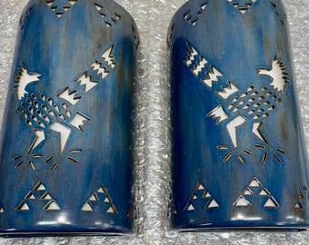 Roadrunner Ceramic Wall Sconce - Southwestern Interior or Exterior Lighting