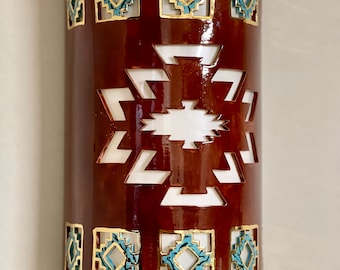 Southwestern Wall Light - Cortez and Cloud Designs for Indoor or Outdoor Locations