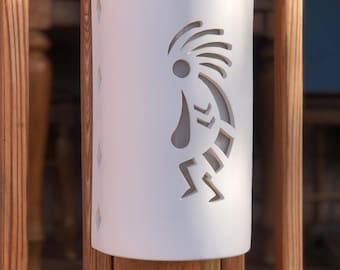 Kokopelli Ceramic Lighting - Exterior Ceramic Wall Light - Dark Sky Lights