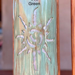 Southwestern Sun Outdoor Exterior Wet Location Wall Sconce Light-Rustic Southwestern Dark Sky Curb Appeal Outside Lighting-Ceramic Lighting