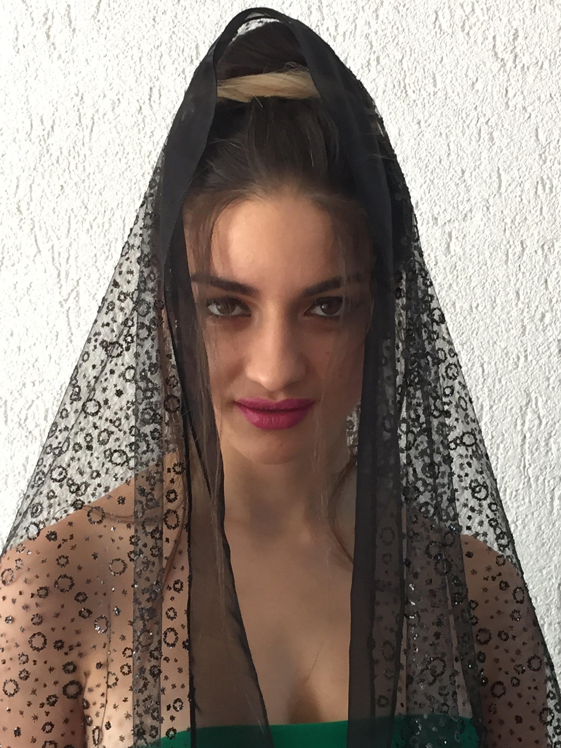 tulle shawls