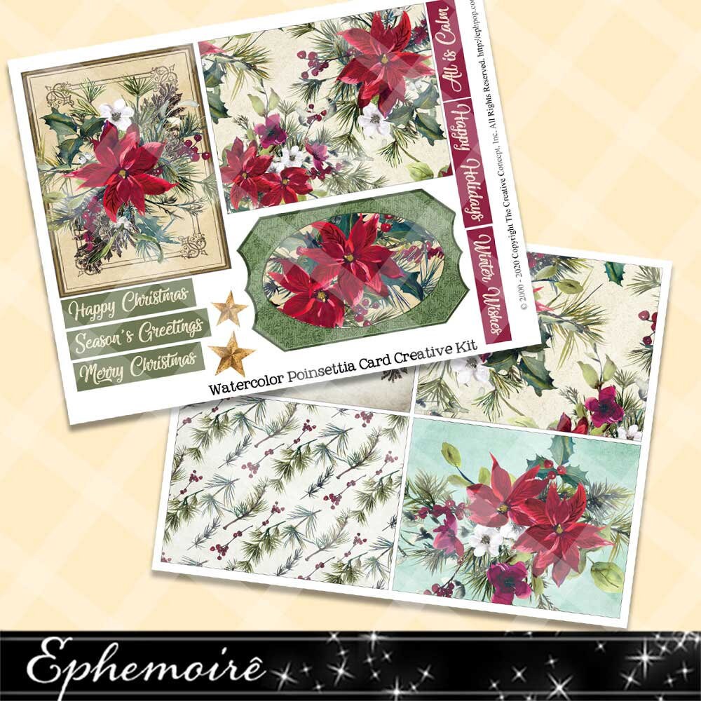 Digital Printable Card Kit Printable Card Fronts Christmas - Etsy Digital Printable Card Kit Printable Card Fronts Christmas - Etsy