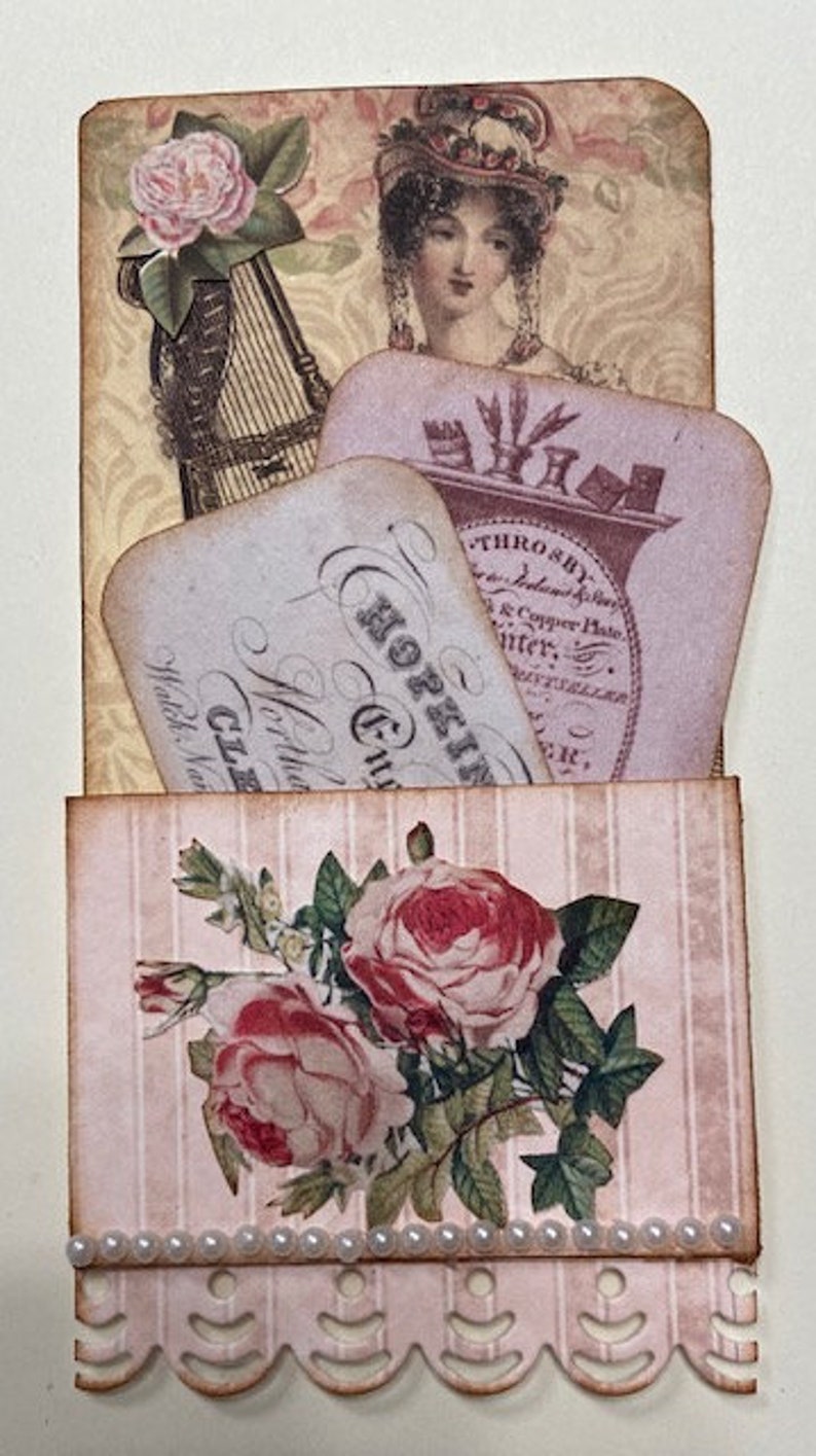 Junk Journal Printable JANE AUSTEN POCKETS Pemberley | Etsy