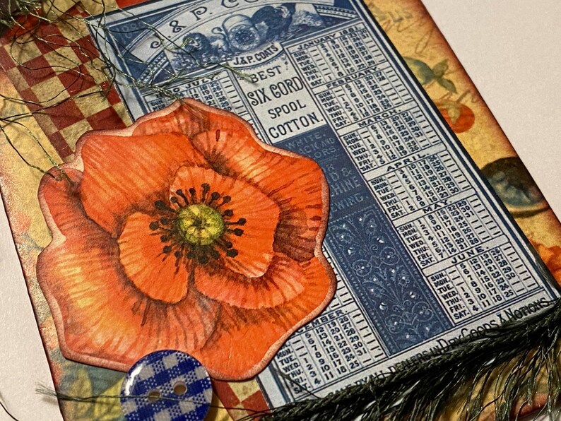 Junk Journal Printable Printable Greeting Card Set Etsy