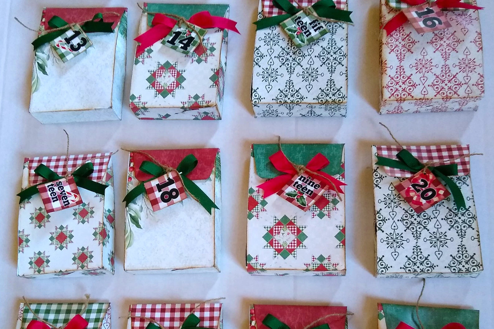 Printable ADVENT CALENDAR KIT Christmas Printable Kit - Etsy