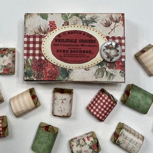 Printable Favor Box - CHRISTMAS - Party Printable - Printable Gift Box ...